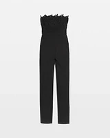 Strapless Lace Jumpsuit