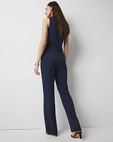 Wide Leg Crepe Trouser