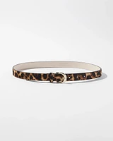Leopard Haircalf Pant Belt