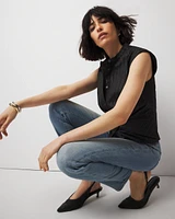 Poplin Twist Shirt