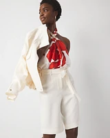 Extra High-Rise Belted Bermuda Short