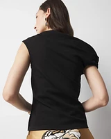 Off-The-Shoulder Twist Top