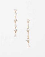 Mixed Media Linear Earrings