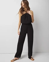 Halter Jumpsuit Cover-Up