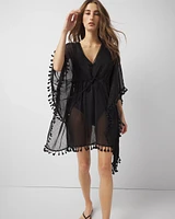 Tassel Trimmed Cover-Up