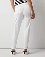 Mid-Rise Double Pocket Girlfriend Jean