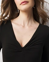 Twist-Front Bodysuit