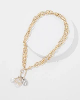 Convertible Mariner Links Charm Necklace