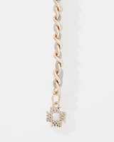 Chain Woven Leather Belt