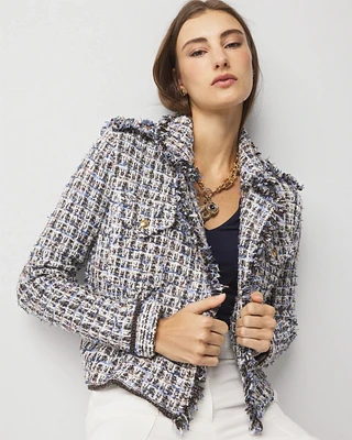 Tweed Sweater Jacket