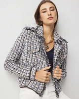 Tweed Sweater Jacket