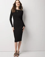 Crochet Sweater Dress