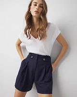 Extra High-Rise Paperbag Shorts