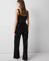 Wide Leg Sequin Pants