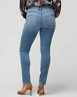 Mid-Rise Slim Jeans