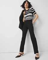 High-Rise Straight Pant