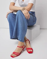 Strappy Kitten Heel Sandal