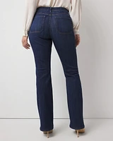 Chain Detail High-Rise Bootcut Jean