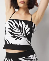 Petite Linen-Blend Bustier