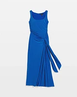 Sarong Midi Dress