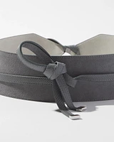 Suede Obi Belt