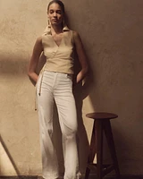 High-Rise Novelty Chain Trouser Jean