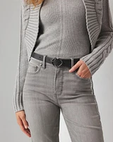 Hematite Buckle Belt