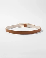 Elongated Buckle Pant Belt