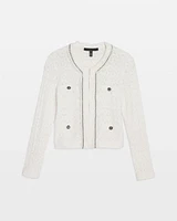 Novelty Trim Cardigan