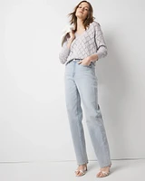 Extra High-Rise Relaxed Straight Jeans