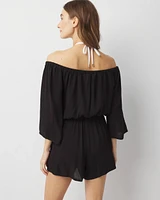 Off-the-Shoulder Romper