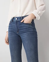Mid-Rise Slim Jeans