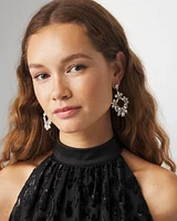 Crystal Statement Drop Earrings