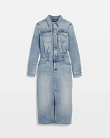 Denim Midi Dress