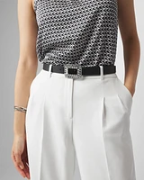 Crystal Buckle Pant Belt