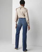 Extra High-Rise Novelty Pocket Trouser Jean