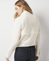 Zip-Up Jacket with Pockets