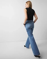 Extra High-Rise Wide-Leg Cargo Jeans