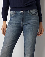 Curvy Mid-Rise Bootcut Jeans