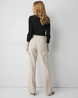 Petite Utility Wide Leg Pants