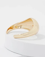 Gold Sculptural Cuff