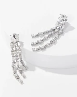 Crystal Fringe Earrings