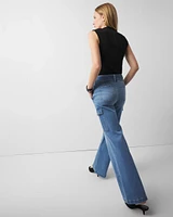 Extra High-Rise Wide-Leg Cargo Jeans