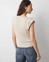 Shimmer Sweater Tank Top