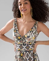 Printed Maxi Dress