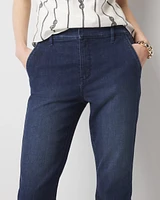 High-Rise Capri Jean