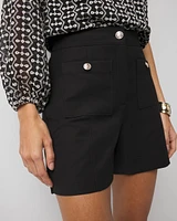 Comfort Stretch Patch Pocket Shorts