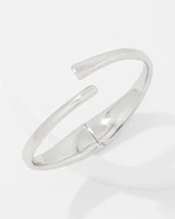 Silver Sculptural Cuff