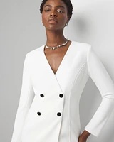 Double-Breasted Blazer Dress