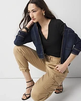 WHBMFORME™ All Ways Stretch Elbow-Sleeve Tee